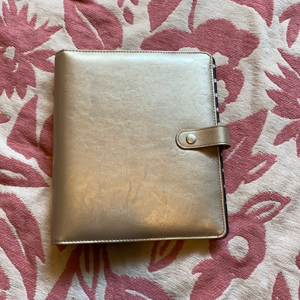 Carpe Diem Simple Stories A5 Binder in Platinum #5